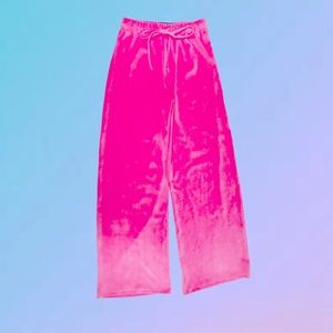 LONELY GHOST Y2K VELOUR TRACK PANT